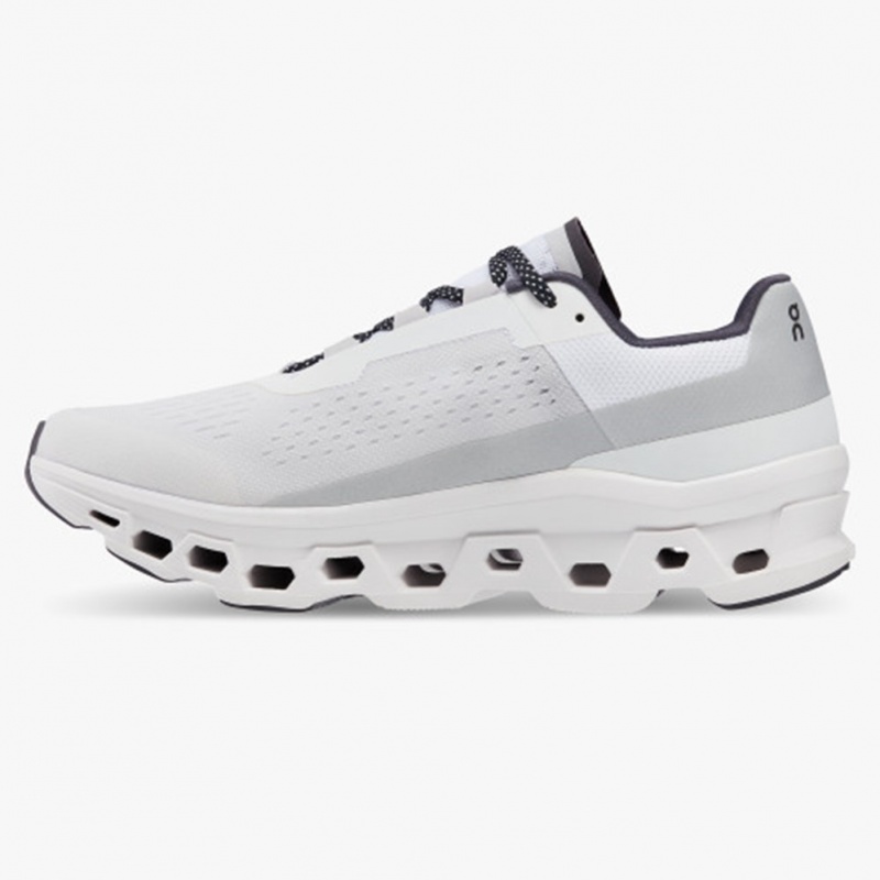 White On Running Cloudmonster Men's Training Shoes | IC3210879