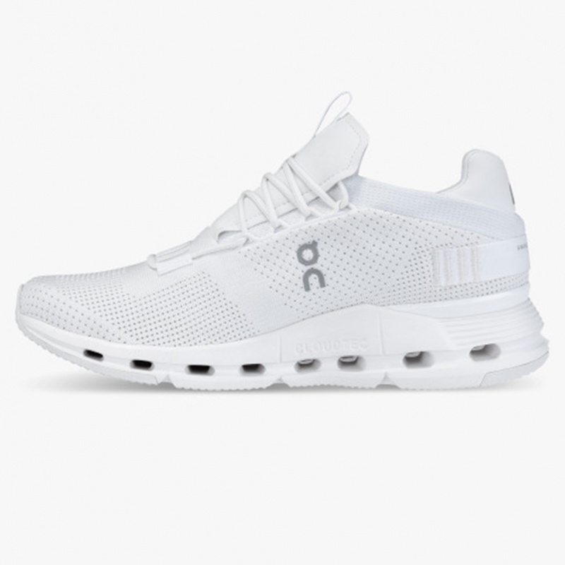 White On Running Cloudnova Men's Sneakers | NS0196752