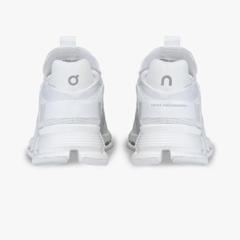 White On Running Cloudnova Men's Sneakers | NS0196752