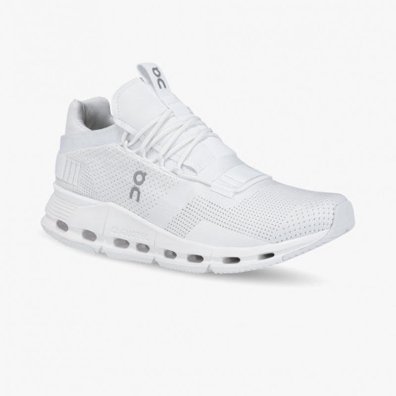 White On Running Cloudnova Men's Sneakers | NS0196752