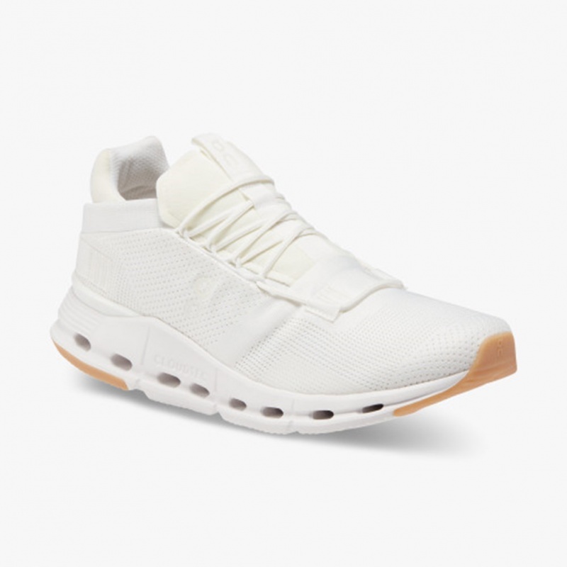 White On Running Cloudnova Women's Sneakers | OK4935710