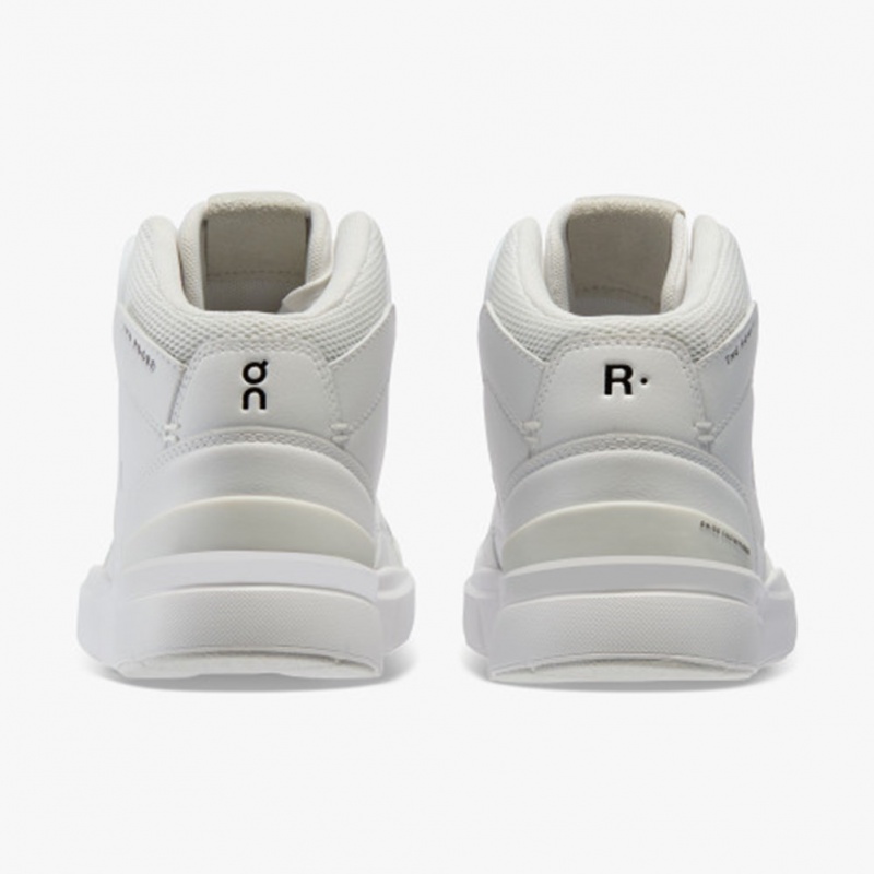 White On Running THE ROGER Clubhouse Mid Women's Running Shoes | DE0135674